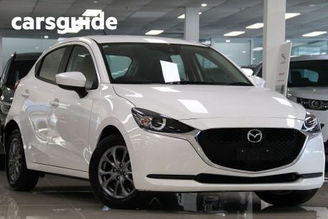 White 2023 Mazda Mazda2 Hatchback G15 Pure