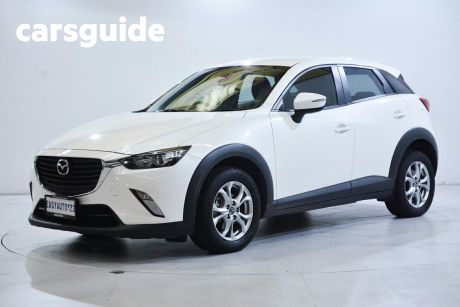 White 2016 Mazda CX-3 Wagon Maxx (fwd)