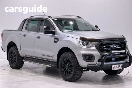 Grey 2020 Ford Ranger Double Cab Pick Up Wildtrak 3.2 (4X4)