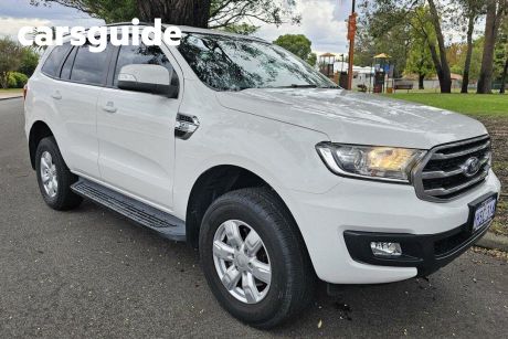 White 2018 Ford Everest Wagon Ambiente (rwd 5 Seat)
