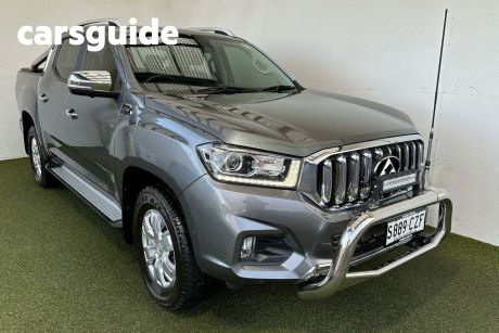 Grey 2018 LDV T60 Double Cab Utility Luxe (4X4)