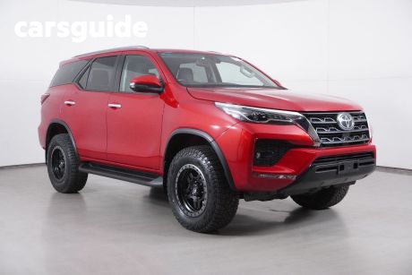 Red 2023 Toyota Fortuner Wagon GXL