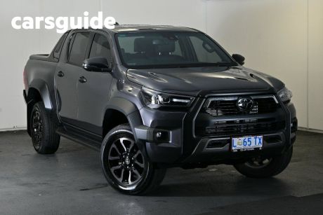 Grey 2022 Toyota Hilux Double Cab Pick Up Rogue (4X4) 6 Speaker