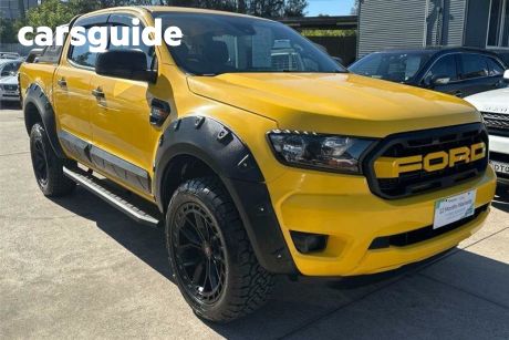 Yellow 2020 Ford Ranger Double Cab Chassis XL 2.2 HI-Rider (4X2)