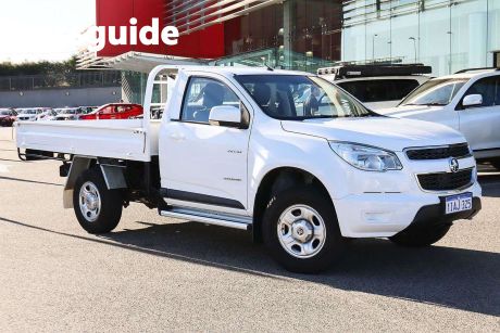 White 2014 Holden Colorado Cab Chassis LX (4X2)