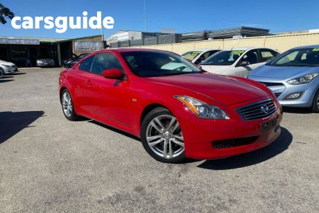 Red 2007 Nissan Skyline Coupe CKV36 370GT Type P