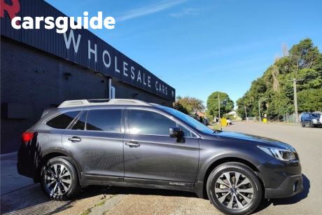 Grey 2017 Subaru Outback Wagon 2.5I Premium