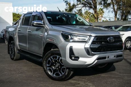 Silver 2020 Toyota Hilux Double Cab Pick Up SR5 HI-Rider