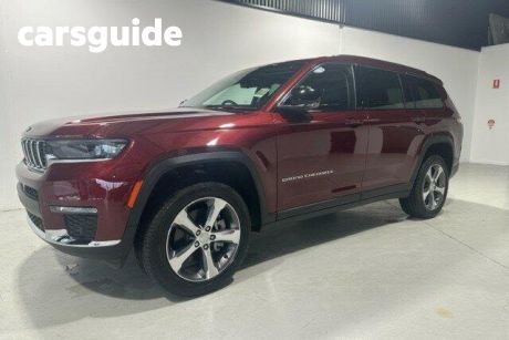 Red 2023 Jeep Grand Cherokee L Wagon Limited 7 Seat (4X4)