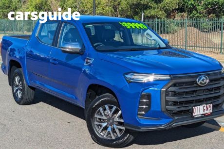 Blue 2022 LDV T60 Double Cab Utility MAX Luxe (4X4)