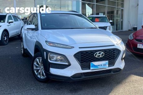White 2019 Hyundai Kona Wagon GO (fwd)
