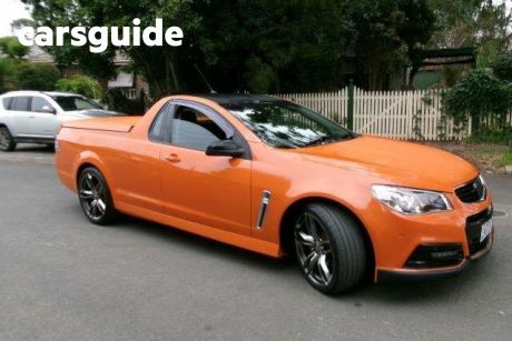 Orange 2013 Holden UTE Ute Tray SV6
