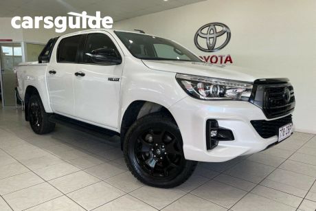 White 2019 Toyota Hilux Ute Tray 4x4 Rogue 2.8L Double