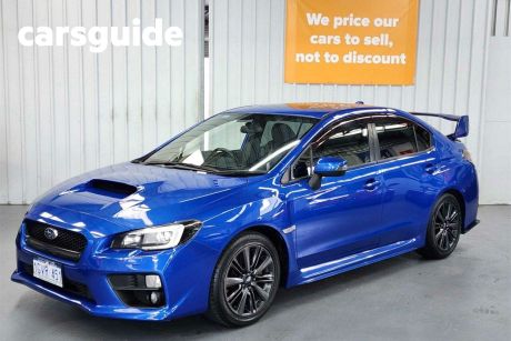 Blue 2014 Subaru WRX Sedan Premium (awd)