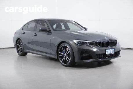 Grey 2019 BMW 330I Sedan M-Sport