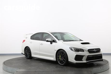 White 2018 Subaru WRX Sedan STI Premium