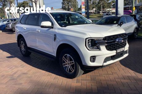 White 2024 Ford Everest Wagon Trend (4WD)