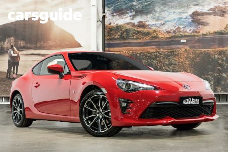 Red 2017 Toyota 86 Coupe GTS