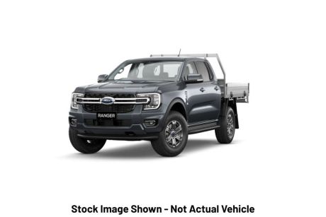 Grey 2023 Ford Ranger Double Cab Chassis XLT 3.0 (4X4)