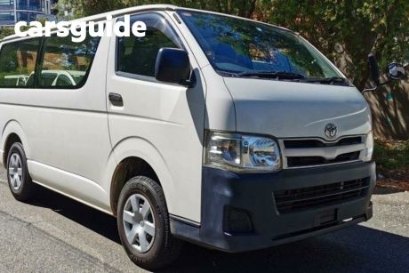 White 2013 Toyota HiAce Commercial DX