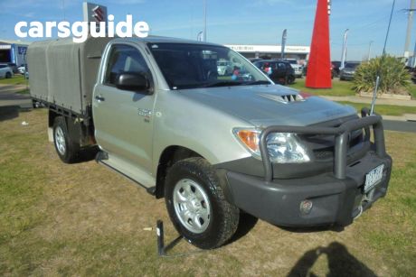 Silver 2006 Toyota Hilux Cab Chassis SR (4X4)
