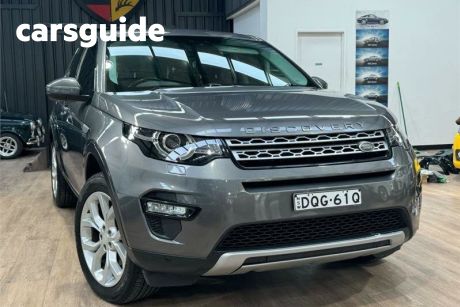 Grey 2017 Land Rover Discovery Sport Wagon TD4 150 HSE 5 Seat