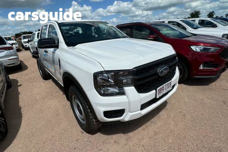 White 2024 Ford Ranger Double Cab Chassis XL 2.0 (4X4)