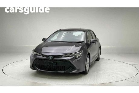 Grey 2022 Toyota Corolla Hatchback Ascent Sport Hybrid