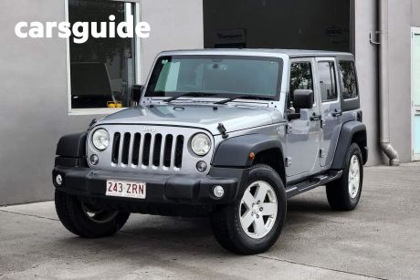 Grey 2018 Jeep Wrangler Unlimited Softtop Sport (4X4)