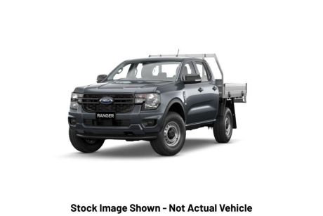 Grey 2023 Ford Ranger Double Cab Chassis XL 2.0 HI-Rider (4X2)