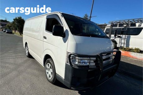 White 2018 Toyota HiAce Commercial DX Refrigerated Van