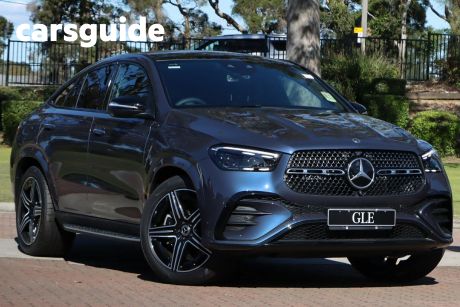 Blue 2023 Mercedes-Benz GLE Coupe 450 4Matic (hybrid)