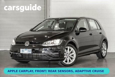 Black 2018 Volkswagen Golf Hatchback 110 TSI Comfortline