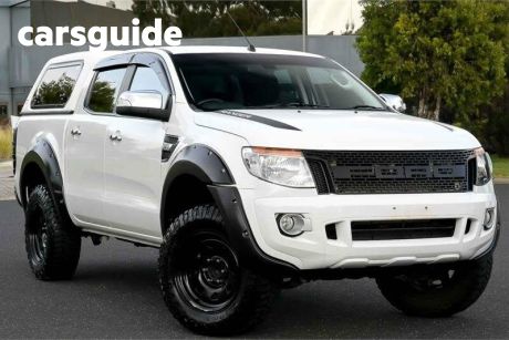 White 2015 Ford Ranger Cab Chassis 3.2 XL Plus (4X4)
