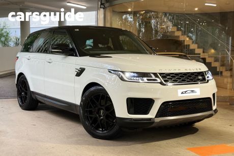 White 2018 Land Rover Range Rover Sport Wagon SDV6 SE (225KW)
