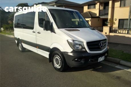 White 2017 Mercedes-Benz Sprinter Commercial 319CDI Low Roof MWB 7G-Tronic