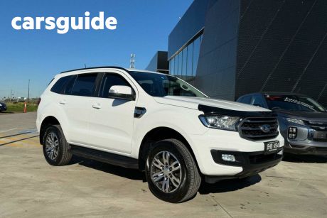 White 2019 Ford Everest Wagon Ambiente (4WD 5 Seat)