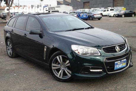 Green 2015 Holden Commodore Sportswagon SV6