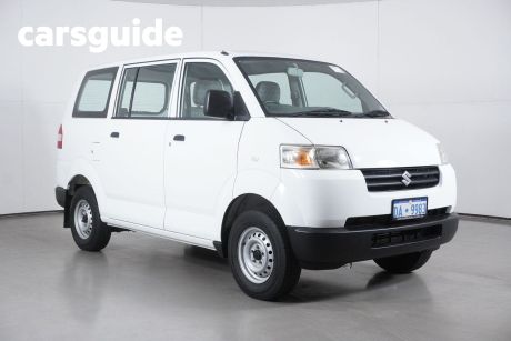 White 2014 Suzuki APV Van