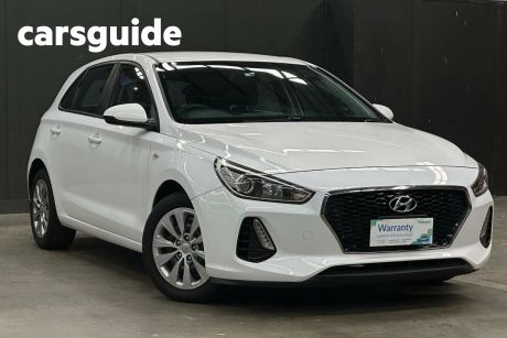 White 2018 Hyundai I30 Hatchback GO