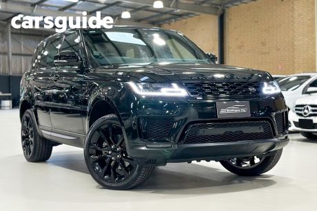 Black 2018 Land Rover Range Rover Sport Wagon SDV6 SE (225KW)