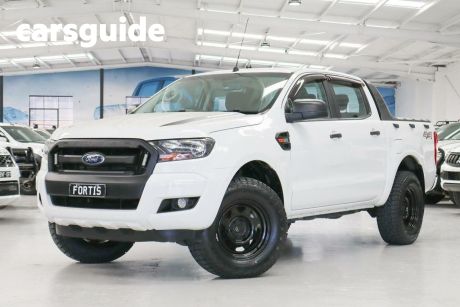 White 2016 Ford Ranger Crew Cab Chassis XL 2.2 (4X4)