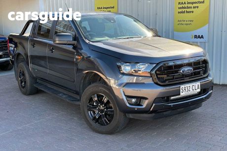 Grey 2021 Ford Ranger Double Cab Pick Up Sport 3.2 (4X4)