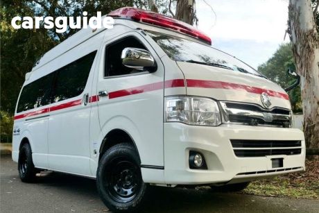 2013 Toyota HiAce Commercial 4WD Extra High Roof Ambulance Ambulance EXTRA High Roof SLWB