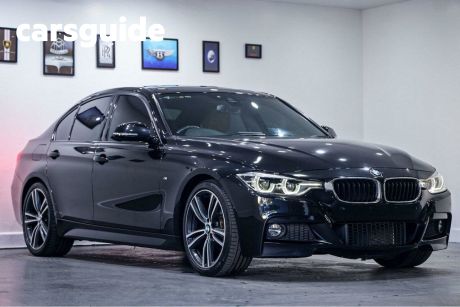 Black 2016 BMW 320I Sedan M-Sport