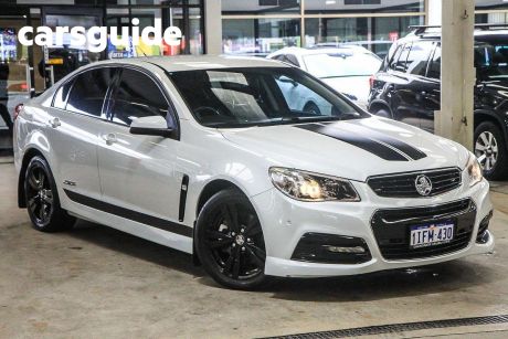 White 2014 Holden Commodore Sedan SS