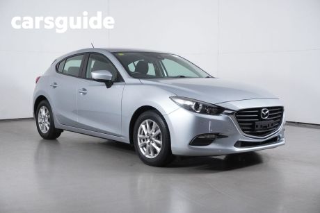 Silver 2017 Mazda 3 Hatchback NEO
