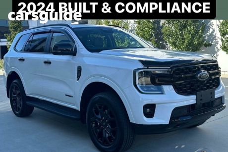 White 2024 Ford Everest Wagon Sport (4WD)