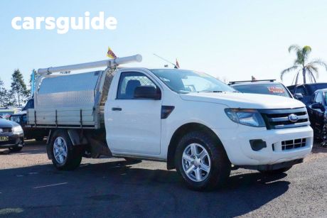 White 2011 Ford Ranger Cab Chassis XL 2.2 (4X2)