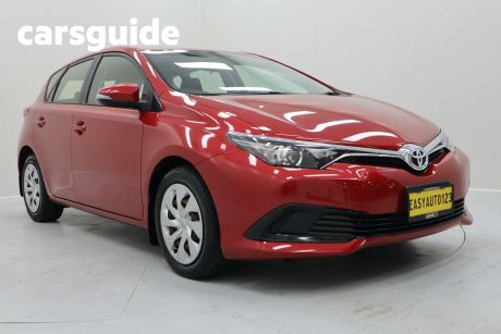 Red 2016 Toyota Corolla Hatchback Ascent